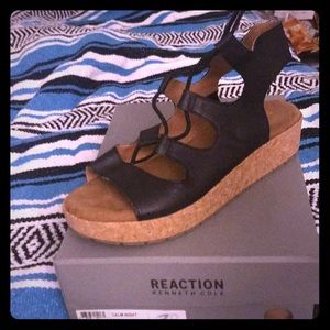 Platform Ghillie Sandals